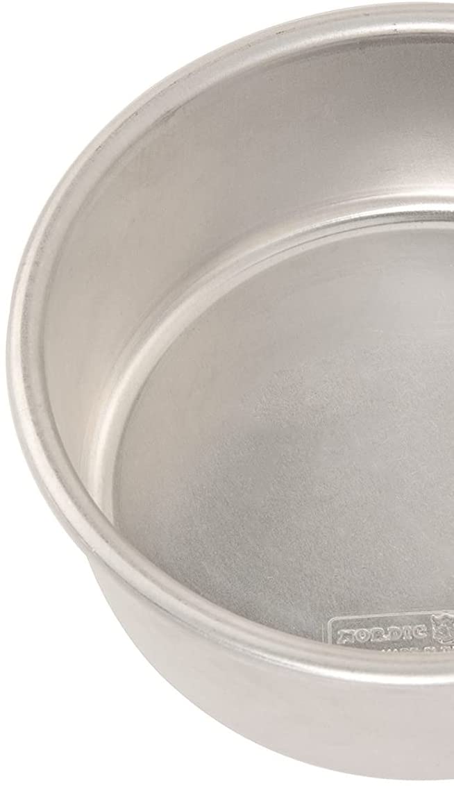 Nordic Ware Naturals Aluminum Bakeware Layer Cake Pan, Silver