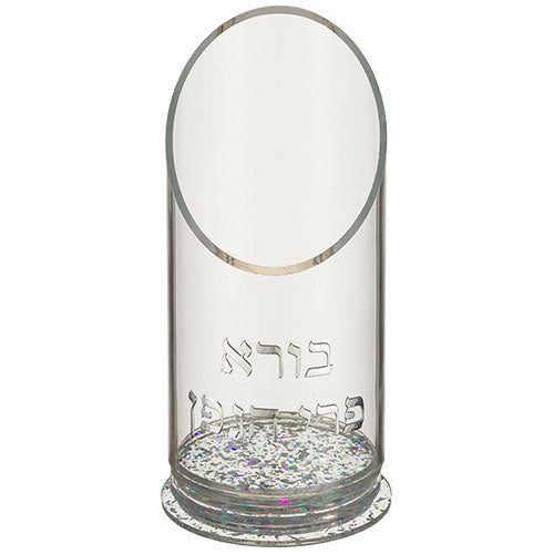Perspex Wine Stan Silver Speckles
