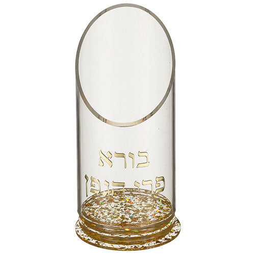 Perspex Wine Stan Gold Speckles