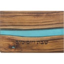 Acacia Challa Board With Blue Resin River