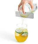 Black compact case with a set of stainless steel bar tools.