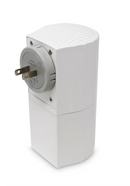 White Electronic Plugin Diffuser with Lilly Of the Valley