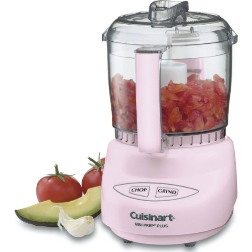 Cuisinart DLC-2APK Mini-Prep Plus Food Processor, 24 Ounce, Pink