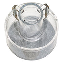Acrylic Mayim Achronim with Silver Glitter