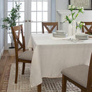 Home Details Chic & Rustic 70"x 90" Tablecloth in Cashmere
