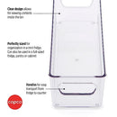 Copco Mini Medium Storage Bin, 11.5 x 4.2 x 3.5 Inch, Clear