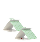 Raid Clothing Moth traps with discreet decorative design and scent-free label on a white background.