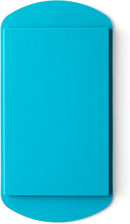 Blue silicone ice cube tray designed for making mini or crushed ice.