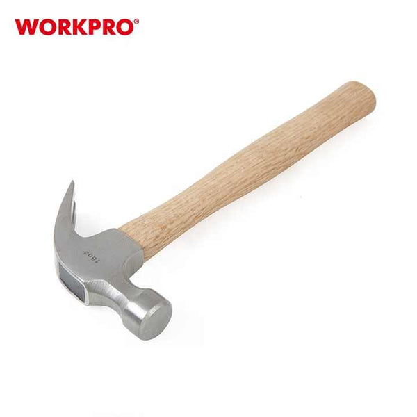 Workpro 16oz Curved Claw Hammer with Hardwood Handle (041007)