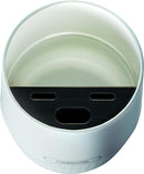 Farberware Classic Crock with Knife Holder and Tools, 13-Inch, White