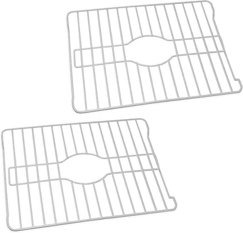 Better Houseware Medium White Sink Protector Grid (2 Pack)