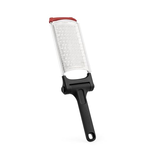 CUISIPRO Surface Glide Technology Stainless Steel Folding Handle Grater, Coarse