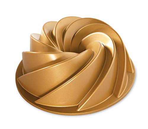 Nordic Ware Heritage Bundt Pan, One, Gold