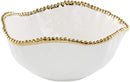Large Salad Bowl - Golden Salerno 
