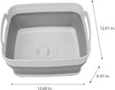 Collapsible Wash Basin dimensions