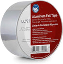 Heavy-duty aluminum foil tape, IPG brand, for sealing and repairs in HVAC, plumbing, and household settings