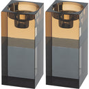  Crafted from&nbsp;premium crystal, these candlesticks feature a refined, yellow design that captures and reflects light for a stunning visual effect. Standing&nbsp;10.5 cm tall, they make a graceful addition to formal dining settings, mantels, or decorative centerpieces. 