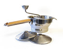 RSVP International Endurance Kitchen Tool Collection Stainless Steel Food Mill, 7.75" Diameter