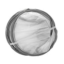 Woolite 360 3 Compartment Laundry Sorter, Portable Carrying Handles, Collapsible Design, Grey Pop Up Hamper