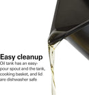 5L Professional-Style Deep Fryer – Gray