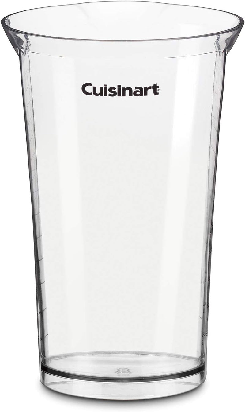 Cuisinart Smart Stick two-speed hand blender in silver with detachable blending shaft on a white background.