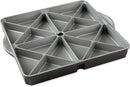 A Nordic Ware Procast Mini Scone Pan with 16 triangular cavities shown on a white background.