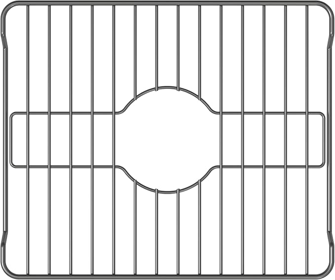Medium SS Sink Protector- Black