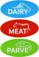 Color Coded Labels - 18pcs