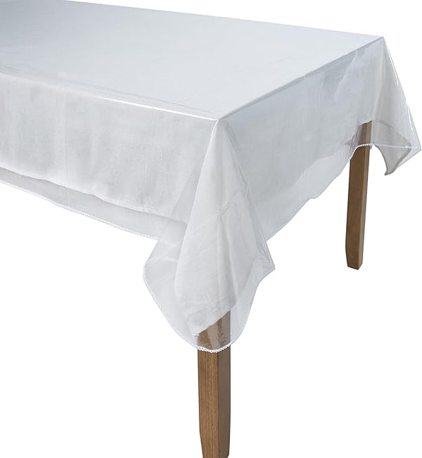 60"x90" Clear Vinyl Tablecloth Protector