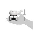 Norpro Ceramic Butter Warmers, Set of 2, 1/3 cup/3 oz, White