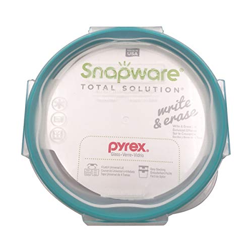 Pyrex Snapware 1-Cup Total Solution Round Food Storage Container, Glass