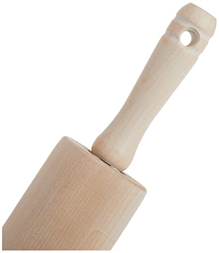 J.K. Adams BRP-1 10-1/2-Inch by 2-1/8-Inch Maple Bakers Rolling Pin