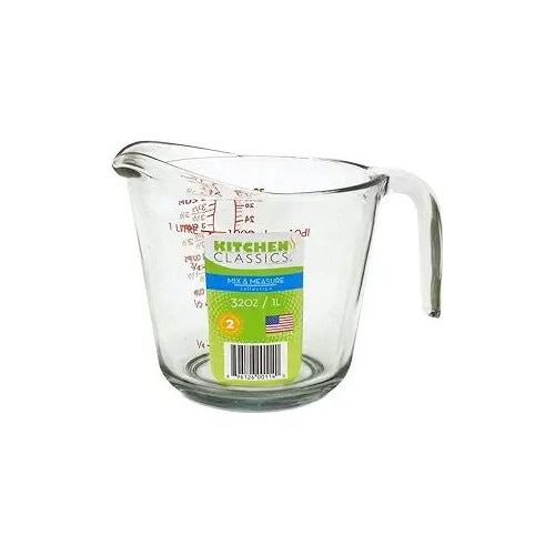 32oz 4 Cup Glass Measuring Cup