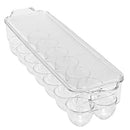 Kitchen Details, Refrigerator Storage, Fridge Organizer, Clear with Handles Egg Crate