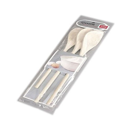 Good Cook Set of 3 Natural Wooden Spoons