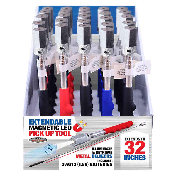 Blazing Ledz Light Up Extendable Pick Up Stick 8lb Capacity