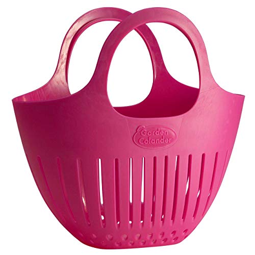 Hutzler Mini Colander garden basket, Small, Pink