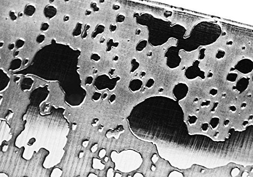 Stratus Culinary Ken Onion Rain Cook's Knife, 8-Inch, Silver