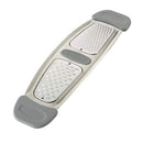 Rachael Ray Tools and Gadgets Multi steel Stainless Grater for Cheese, Ginger, Garlic, and more, Gray