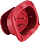 Rachael Ray Tools and Gadgets Stainless Steel Box Grater, Red