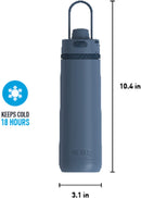 Thermos Guardian Collection 24 Ounce Stainless Steel, Blue Hydration Bottle