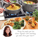 Rachael Ray Cucina Nonstick Cookware Pots and Pans Set, 12 Piece, Sea Salt Gray