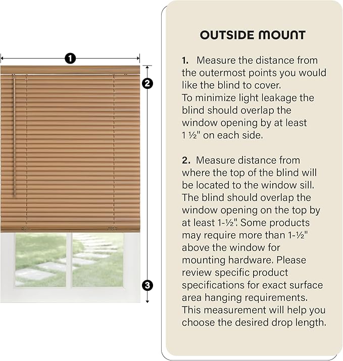 outside mount instructions