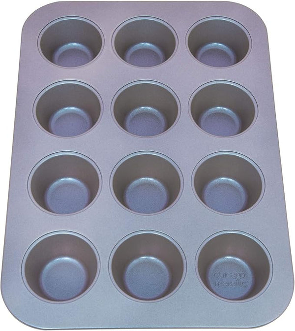 12-Cup Aurora Nonstick Muffin Pan - Iridescent