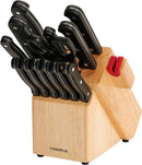 Farberware 14pc Triple Riveted Piece Knife Set with Built in Sharpener