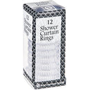 Royal Crest Clear Shower Curtain Rings