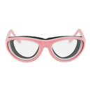 RSVP International Onion Goggles, Fog Free Lenses, Safely Prepare Food Without Tears, One Size, Pink