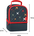 THERMOS Non- Licensed Dual Lunch Kit, Flight Path