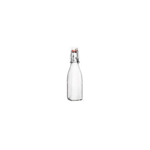 Bormioli Rocco Glass 8.5 Ounce Swing Top Bottle, Set of 12