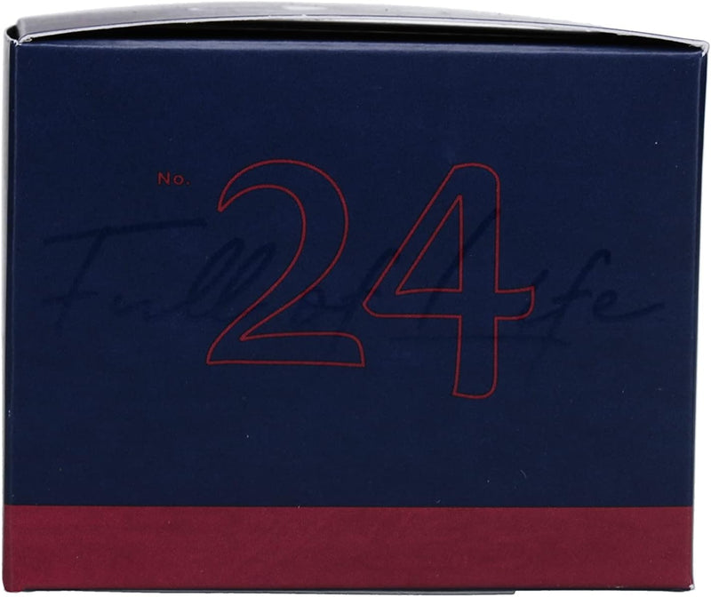 Angled view of the Trapp No. 24 Wild Currant Small Poured Candle packaging, showcasing its sophisticated and gift-ready design.